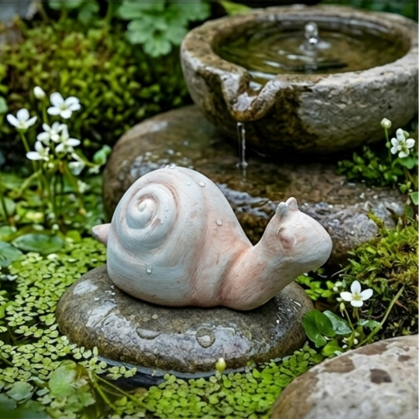 Handcrafted terracotta turtle for garden furniture, unique weatherproof decoration