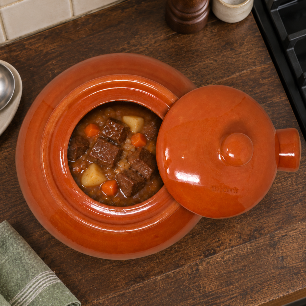 Cuoci Patate, Castagne e Zuppe in terracotta per Cucina Naturale a cottura lenta