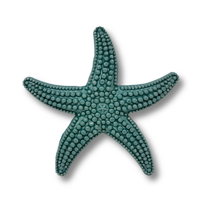 Toocook Starfish in glazed ceramic Wall Decoration and Home Furnishings, Handcrafted, Gift Idea Made in Italy