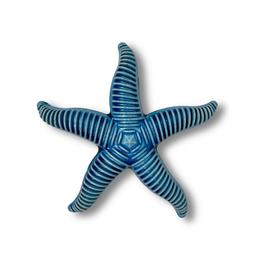 Toocook Starfish in glazed ceramic Wall Decoration and Home Furnishings, Handcrafted, Gift Idea Made in Italy