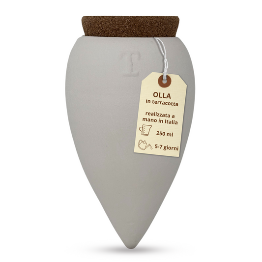 Toocook Artisan Terracotta Olla for Ecological and Natural Automatic Watering for Indoor and Outdoor Plants with autonomy of approximately 7 days - Handmade - 250 ml 