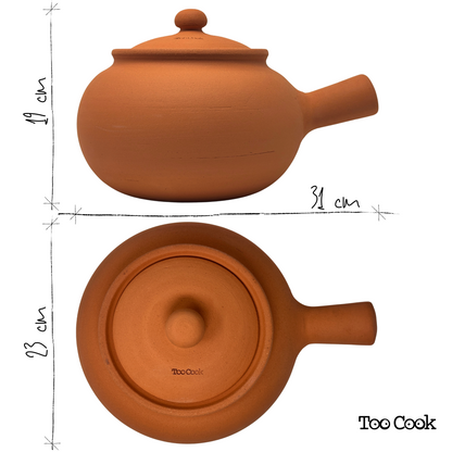 Cuoci Patate e Castagne in terracotta per Cucina Naturale a cottura lenta