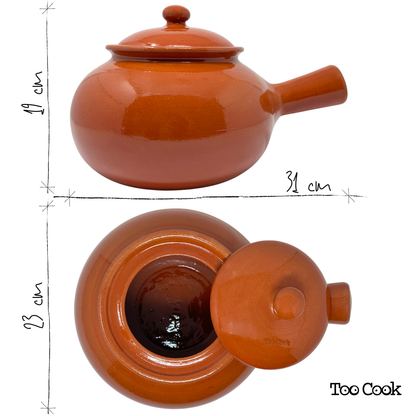 Cuoci Patate, Castagne e Zuppe in terracotta per Cucina Naturale a cottura lenta