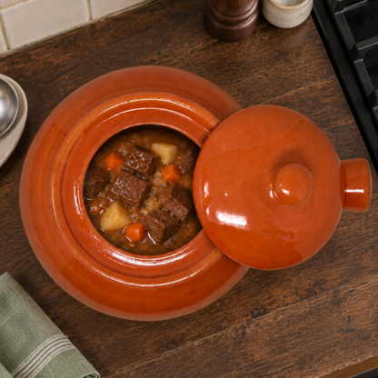 Cuoci Patate, Castagne e Zuppe in terracotta per Cucina Naturale a cottura lenta
