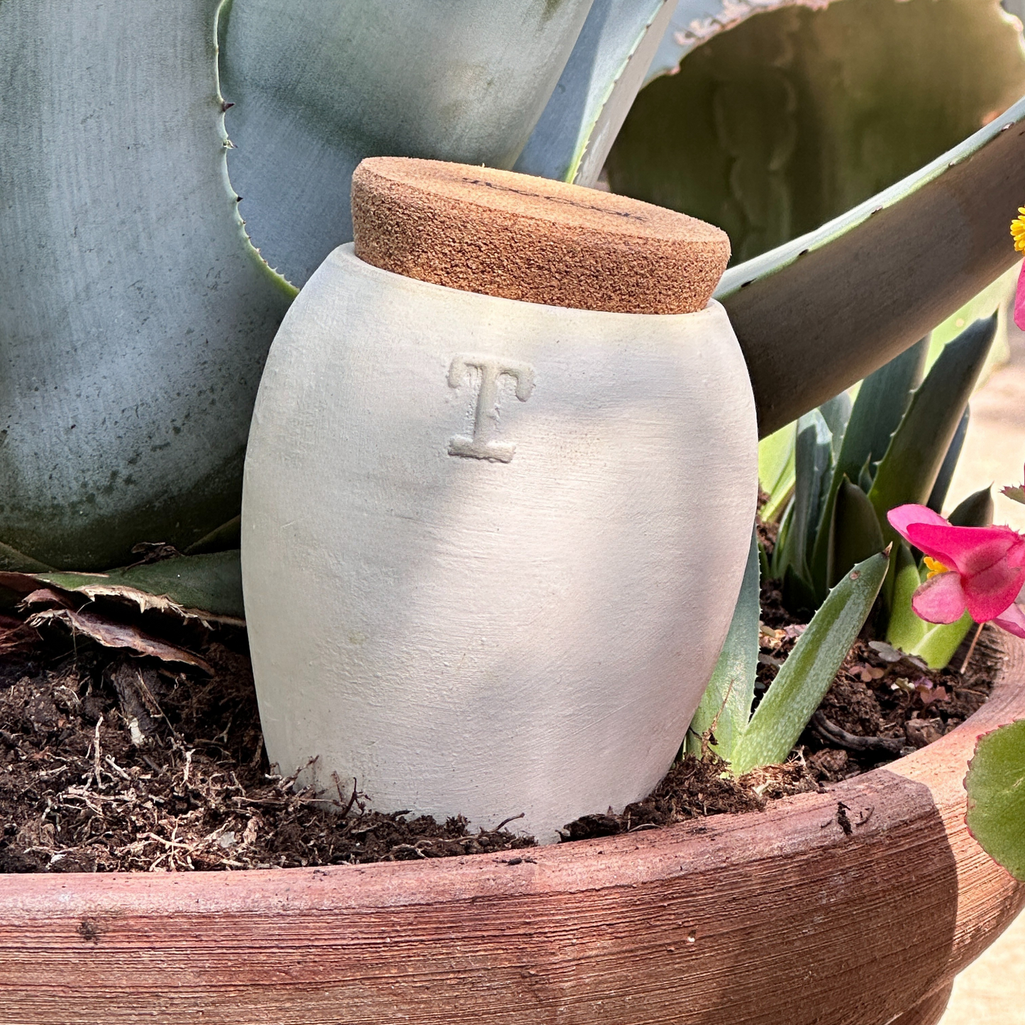 Toocook Artisan Terracotta Olla for Ecological and Natural Automatic Watering for Indoor and Outdoor Plants with autonomy of approximately 7 days - Handmade - 250 ml 