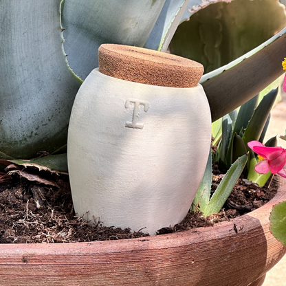 Toocook Artisan Terracotta Olla for Ecological and Natural Automatic Watering for Indoor and Outdoor Plants with autonomy of approximately 7 days - Handmade - 250 ml 